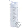 Шейкер Sleek c шариком 820 ml - (Clamshell Patern) White/White
