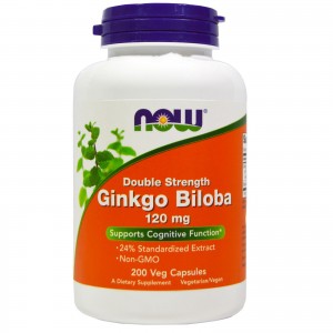 Ginkgo Biloba 120 мг - 200 веган капс Фото №1