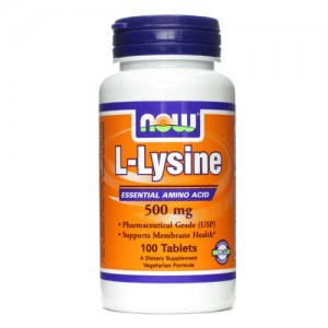L-Lysine, 500 mg - 100 tablets