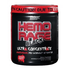 Hemo-Rage Black Ultra Concentrate ( 228грамм) - цитрусовый Фото №1