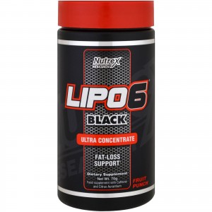 Lipo 6 Black UC Powder - фруктовый пунш Фото №1