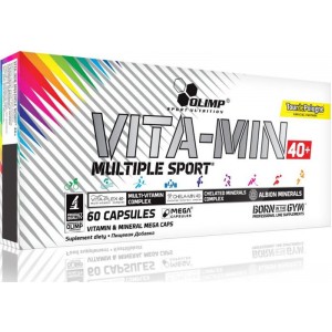 Olimp Vita-Min Multiple Sport 40+ 60 cap Фото №1