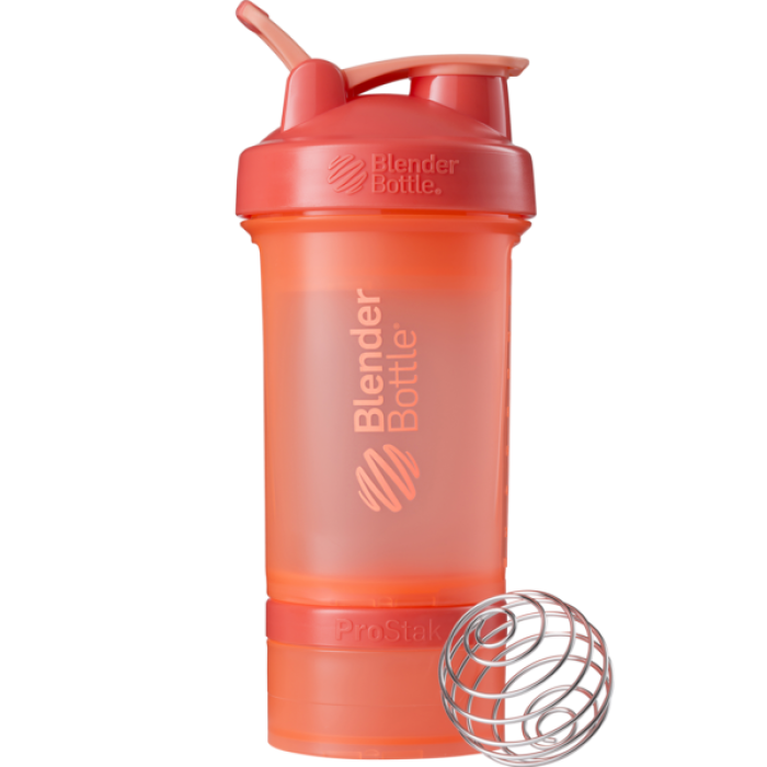 BlenderBottle Шейкер ProStak 650 ml Coral