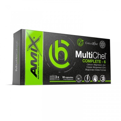 ChelaZone MultiChel Complete 6 Bisglycinate Chelate - 90 веган капс