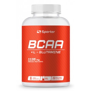 BCAA + L-glutamine - 180 капс