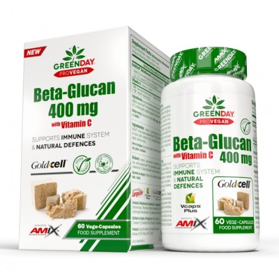 GreenDay ProVegan BetaGlucan 400mg - 60 веган капс