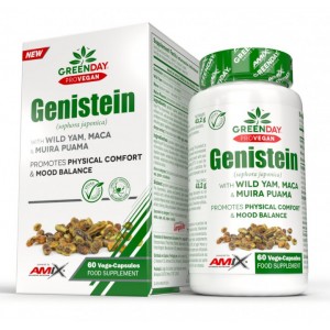 GreenDay ProVegan Genistein Forte Blister - 60 веган капс Фото №1