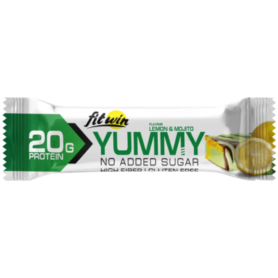 Батончик YummY Bar - 55 г - лимон-мохіто