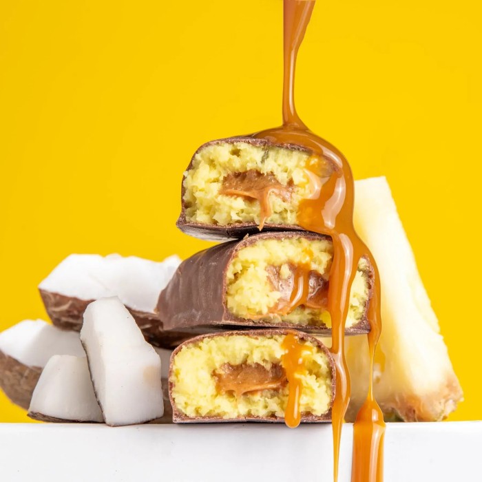 FitWin Батончик Coco Caramel - 40 г - ананас