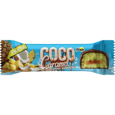 Батончик Coco Caramel - 40 г - ананас