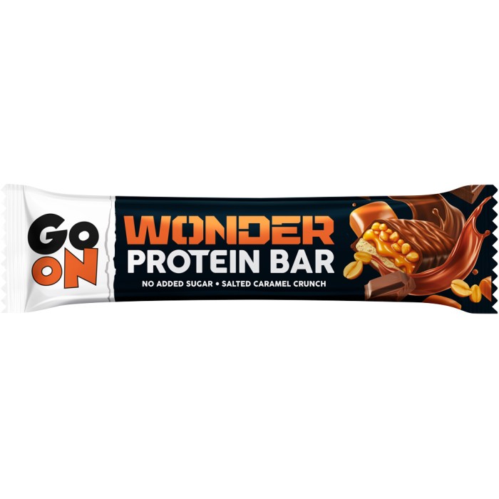 Go On  Батончик Wonder Protein bar - 45 г - солона арахісова карамель