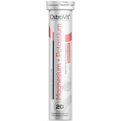Magnesium Citrate + Potassium - 20 таб - грейпфрут
