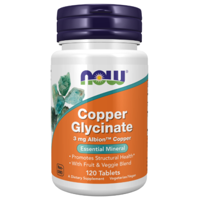 Copper Glycinate 3 mg - 120 таб
