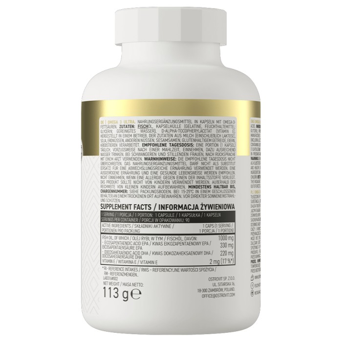Ostrovit Omega 3 Ultra - 90 капс