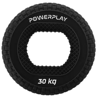 Эспандер кистевой силиконовый PowerPlay PP-4333 Hand Grip Hard - 30 кг - черный