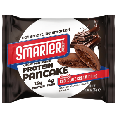 Белковый панкейк с какао с кремовой начинкой со вкусом "двойной шоколад" (Protein Cocoa Pancake) - 55г