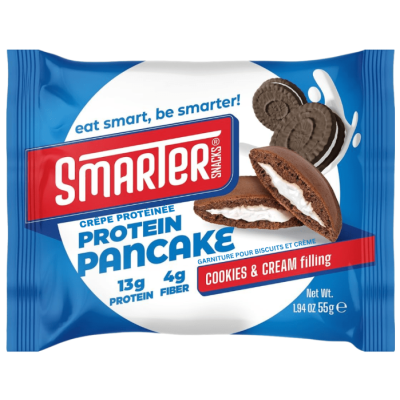Белковый панкейк с какао с кремовой начинкой со вкусом "печенье-сливки" (Protein Cocoa Pancake) - 55г
