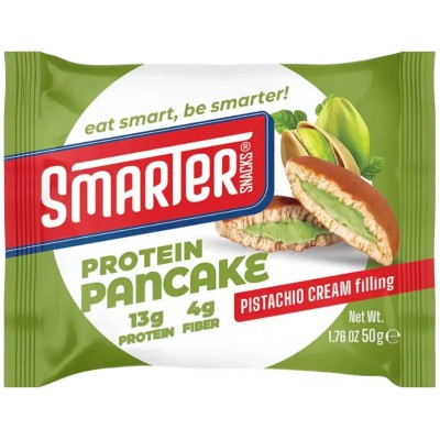 Белковый панкейк с кремовой начинкой со вкусом "фисташки" (Protein Pancake) - 55г