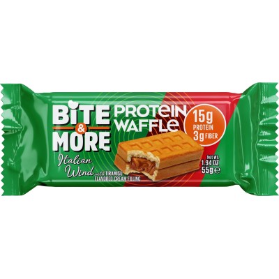 Белковые вафли с кремовой начинкой со вкусом "тирамису" (Protein Waffle) - 55г