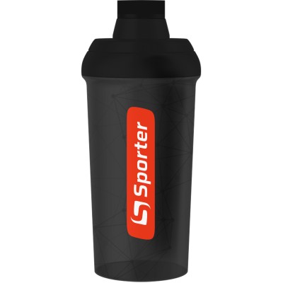 Шейкер Sporter - 700 мл - чорний