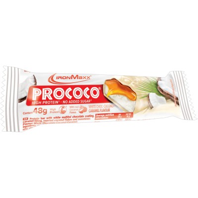 Батончик Prococo - 48 г - белый шоколад/кокос-карамель