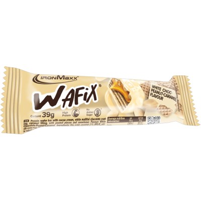 Батончик Wafix - 39 г - белый шоколад/арахис-карамель