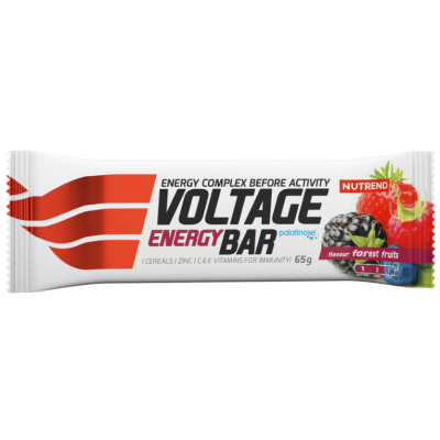 Батончик Voltage Energy Bar 65 г лісова ягода