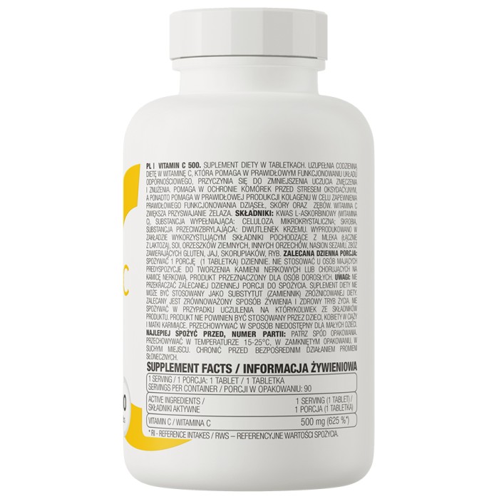 Ostrovit Vitamin C 500 мг, 90 таб