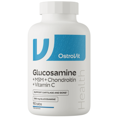 Glucosamine + MSM + Chondroitin + Vitamin C, 90 таб