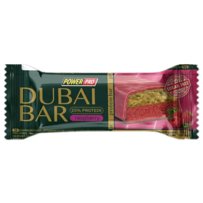 Батончик Dubai Bar 50 г - малина