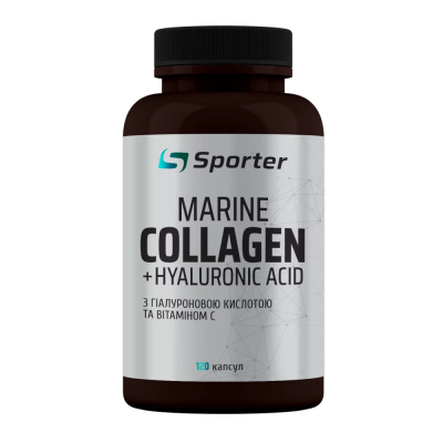 Marine Collagen + hyaluronic acid - 120 капс
