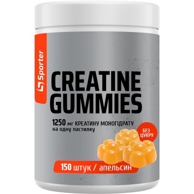 Creatine Gummies - 150 жув.таб - апельсин (без цукру)