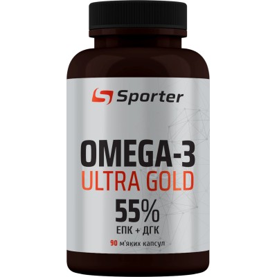 Omega-3 Ultra Gold 55% - 90 м'яких капсул