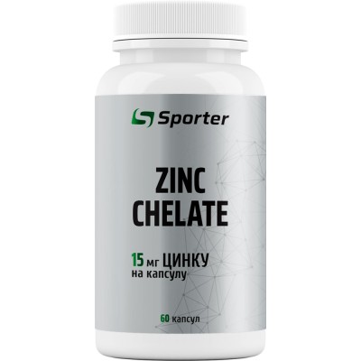 Zinc Chelate 15 мг - 60 капс