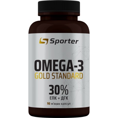 Omega-3 Gold Standard 30% - 90 мягких капсул
