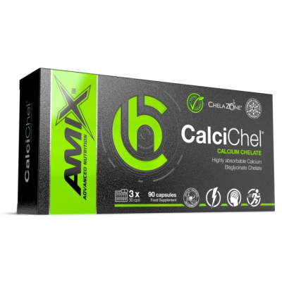 ChelaZone CalciChel Calcium Bisglycinate Chelate - 90 веган капс