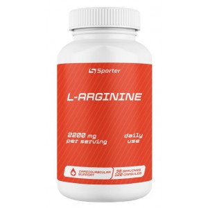  L - Arginine 2200 - 120 капс Фото №1