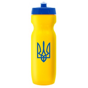 Water bottle 700 ml - yellow UA flag Фото №1