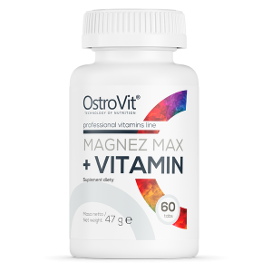 Magnez Max + Vitamin - 60 таб Фото №1