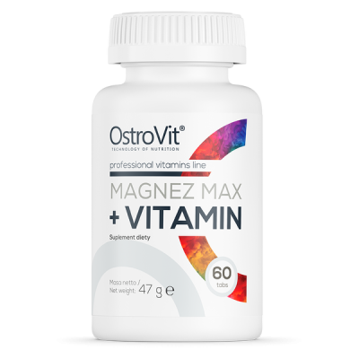 Magnez Max + Vitamin - 60 таб