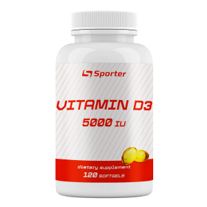 Vitamin D3 5000 ME - 120 гелевых капсул Фото №1