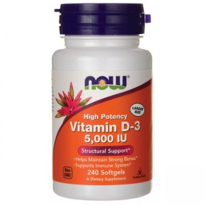 Vitamin D3 5000 ME - 240 софт гель Фото №1