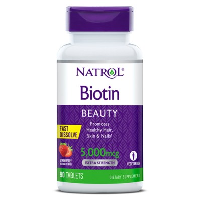 Biotin 5000 mcg Fast Dissolve 90 таб