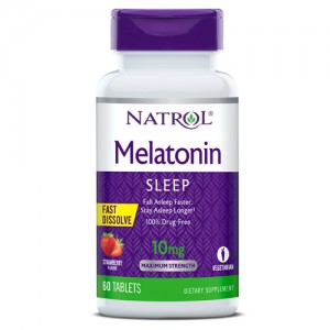 Melatonin 10 mg Fast Dissolve 60 таб Фото №1