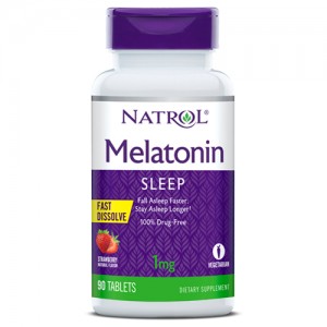 Melatonin 1 mg Fast Dissolve 90 таб Фото №1