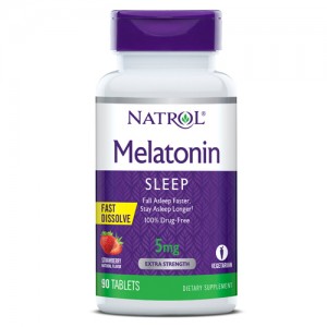 Melatonin 5 mg Fast Dissolve 90 таб Фото №1