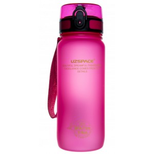 Бутылка для воды 650 мл (розовая) Фото №1