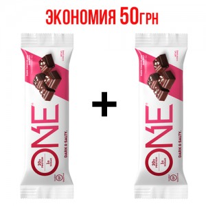 One bar 60 г choc sea salt. Срок до 3.2020 Акция 1+1  Фото №1