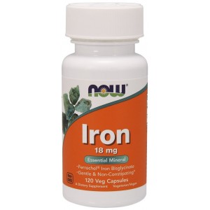 Iron Ferrochel 18 мг - 120 веган капс