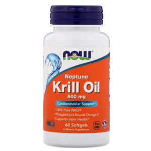 Krill Oil 500 мг - 60 софт гель Фото №1